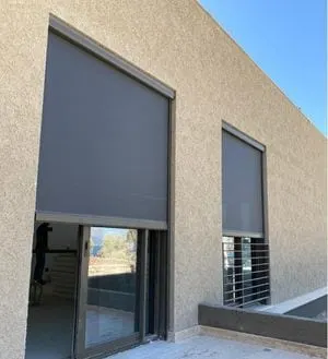 Colony Coliving Kağıthane dış cephesinde perde sistemi